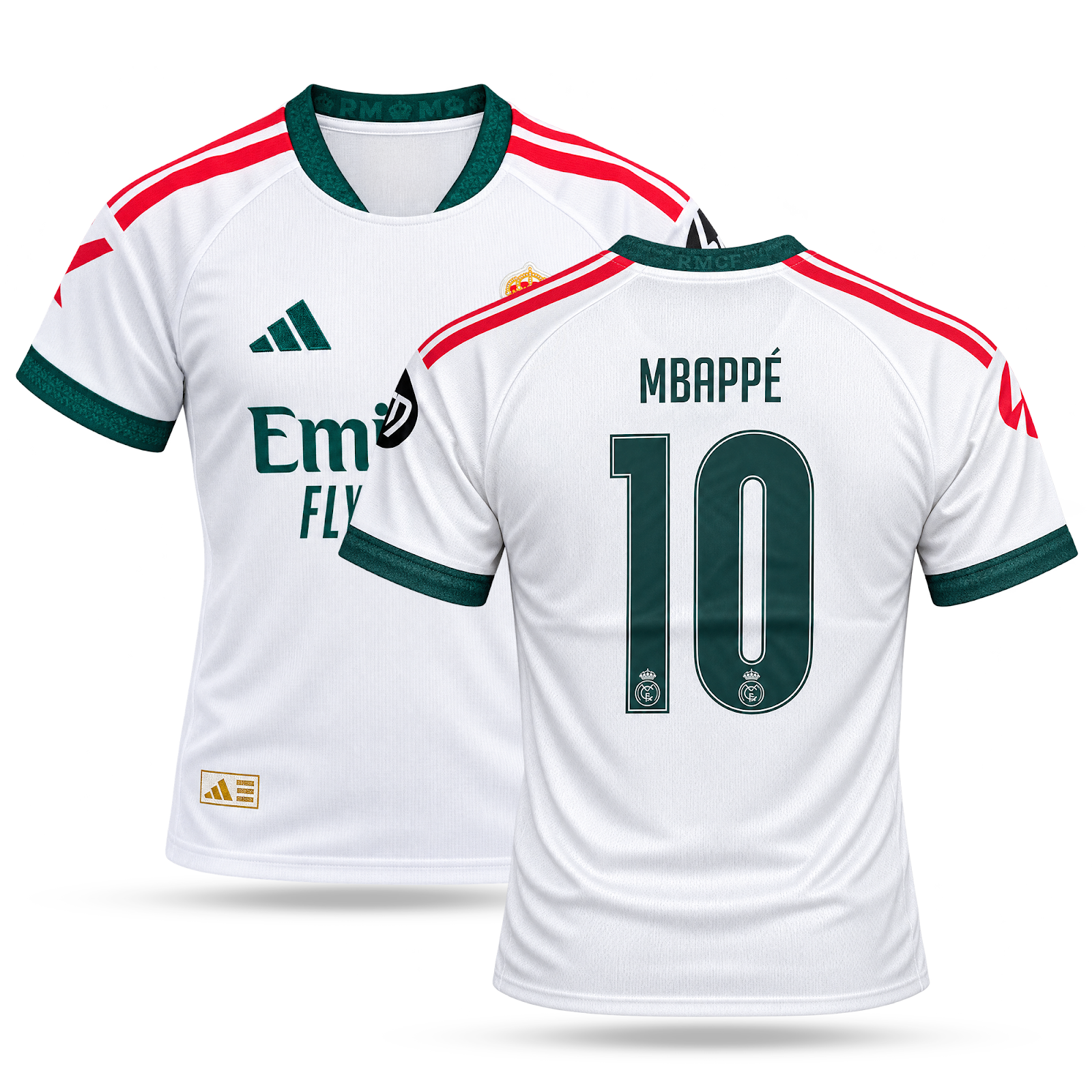 Real Madryt Męska Koszulka Piłkarska, Mbappé. 26/27