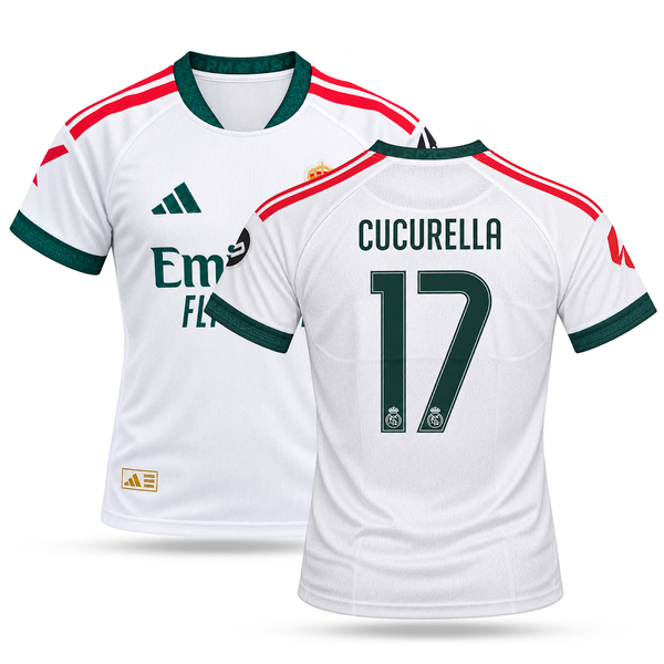 Real Madryt Męska Koszulka Piłkarska, Cucurella. 26/27