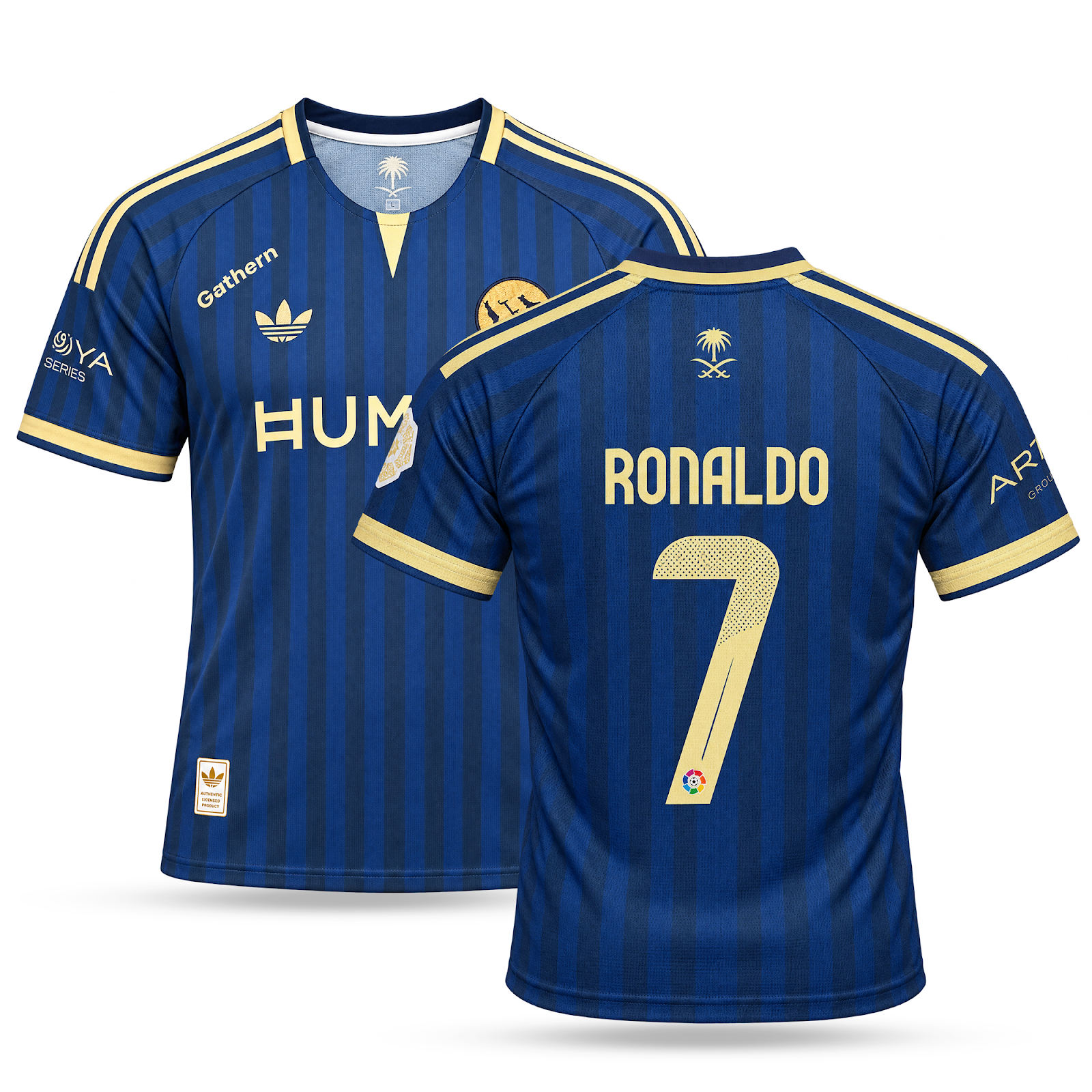 Al-Nassr Męska Wyjazdowa Koszulka Piłkarska, Ronaldo. 26/27