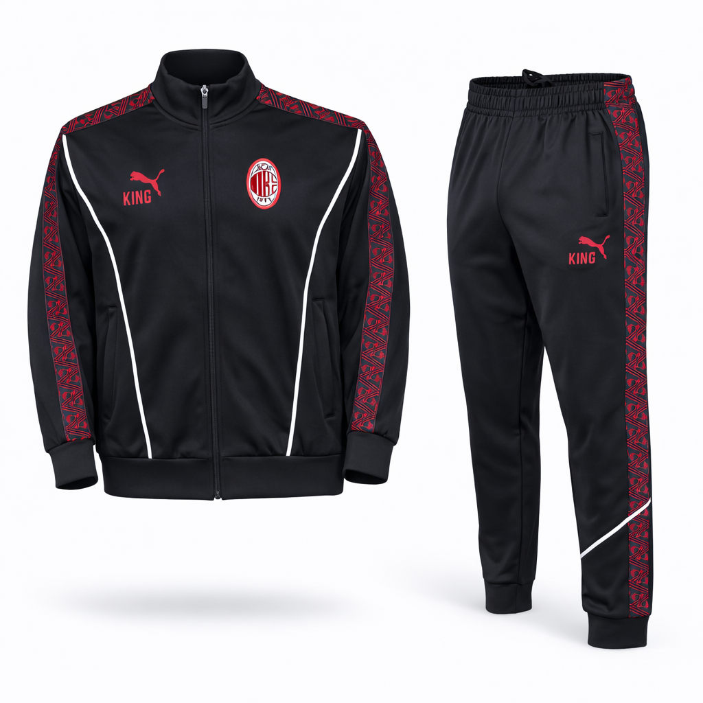Milan męski komplet sportowy. 25/26, czarny