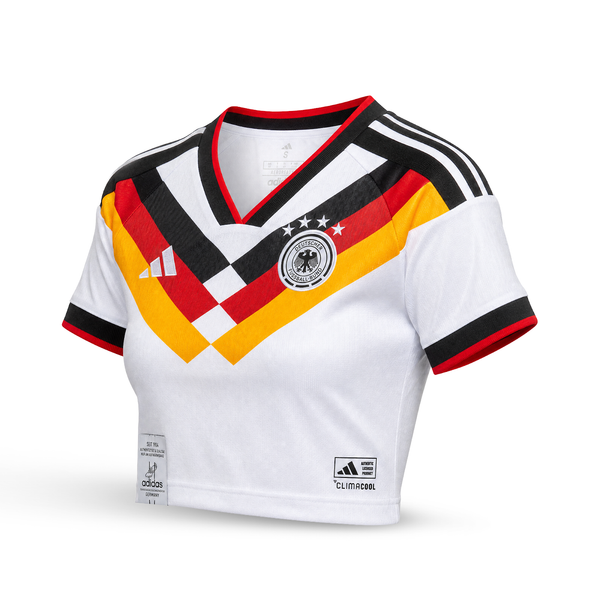 Niemcy Damski Krótki Top Piłkarski. World Cup 2026