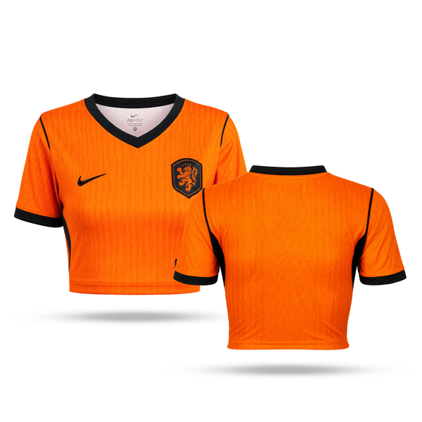 Holandia Damski Krótki Top, World Cup 2026